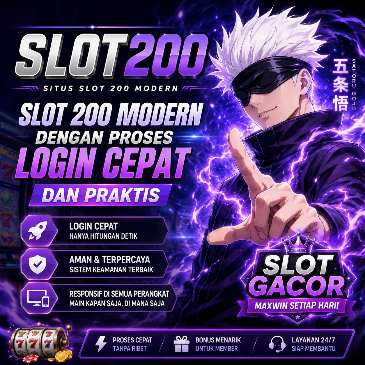 SLOT200: Situs SLOT 200 Modern dengan Proses Login Cepat dan Praktis